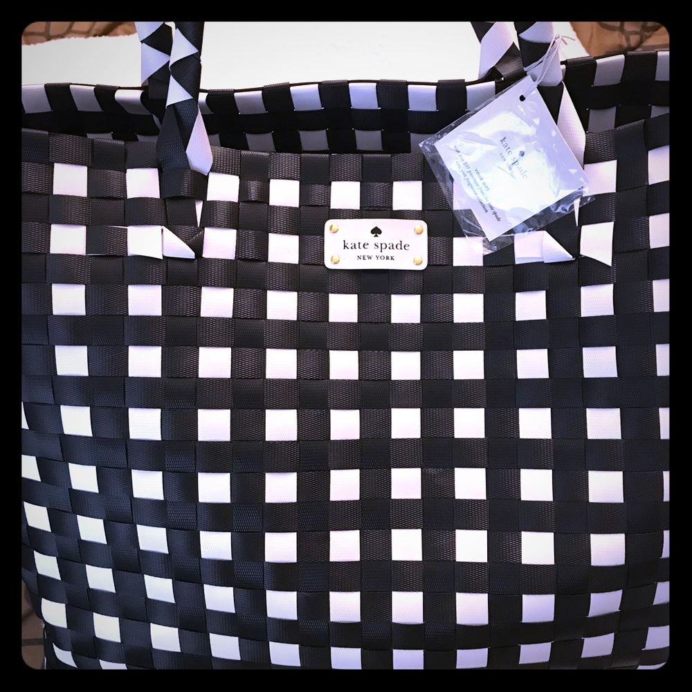 Kate Spade woven tote
